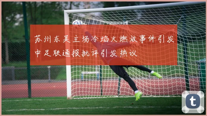 苏州东吴主场冷焰火燃放事件引发中足联通报批评引发热议